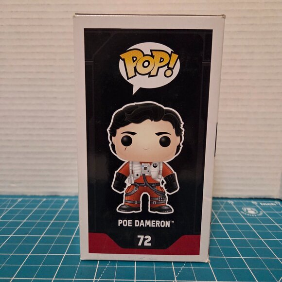 Funko POP Star Wars Poe Dameron Walmart 72 Vinyl Figure - Picture 4 of 6